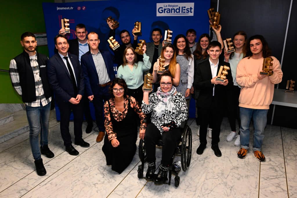 Grand Est Jeunes Talents remettait ses prix 2022 en janvier 2022.