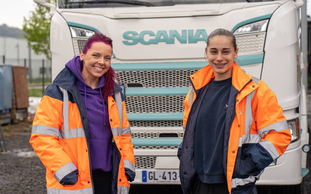 Formation au permis poids lourds en Moselle : Charlotte se lance !