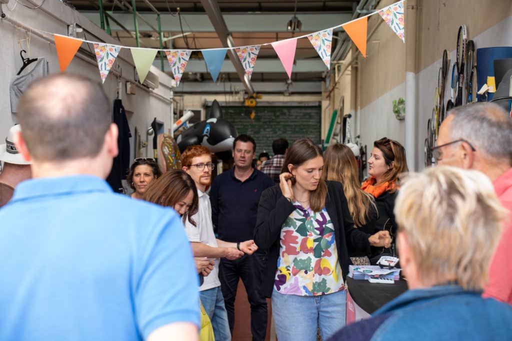 Inauguration de la boutique La Recyclerie Solidaire à Metz
