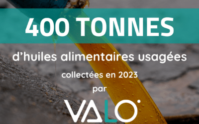 Les huiles collectées en 2023 par VALO’