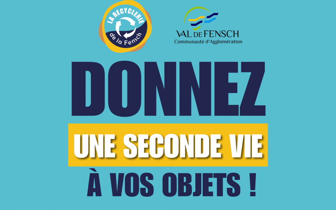 La collecte d’objets dans les déchèteries est lancée !