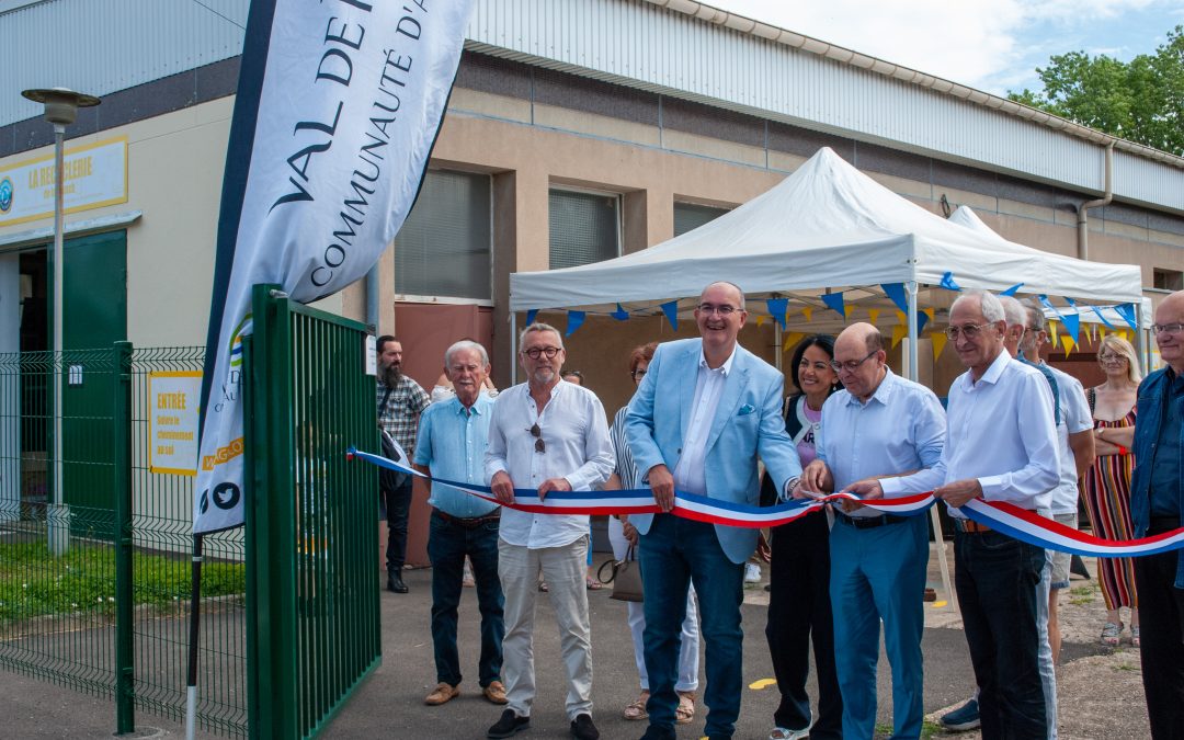 Inauguration de la Recyclerie de la Fensch