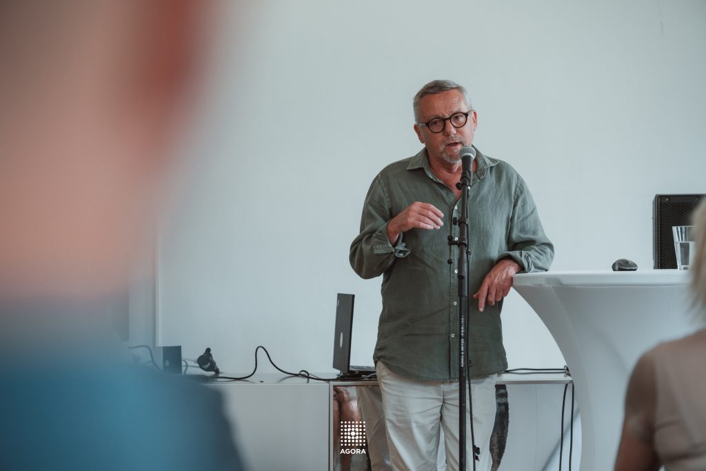 Philippe Lerouvillois, PDG du groupe VALO', à l'évènement réemploi et déconstruction durable.