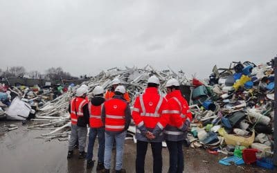 Les équipiers de la déchèterie de Longwy étaient à Triplast