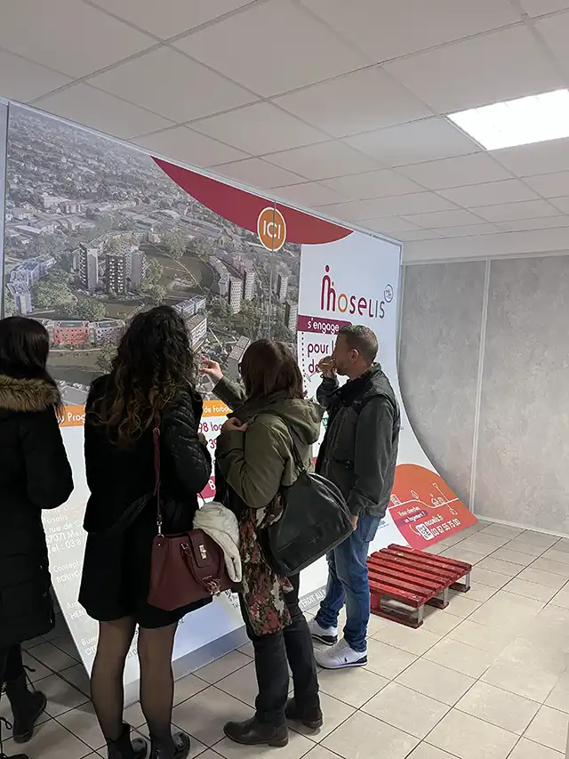 Inauguration base vie et ressourcerie de chantier Moselis Forbach